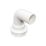 FloPlast WC26 Universal Compression Waste Conversion Bend 90° 32mm