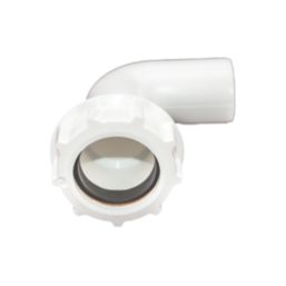FloPlast WC26 Universal Compression Waste Conversion Bend 90° 32mm