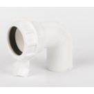 FloPlast WC26 Universal Compression Waste Conversion Bend 90° 32mm