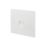 Schneider Electric Ultimate Slimline 1-Gang Master White