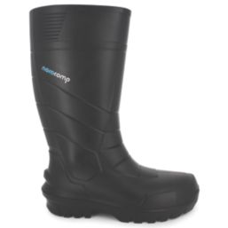 Nora  Size 14  Black  Safety Wellies