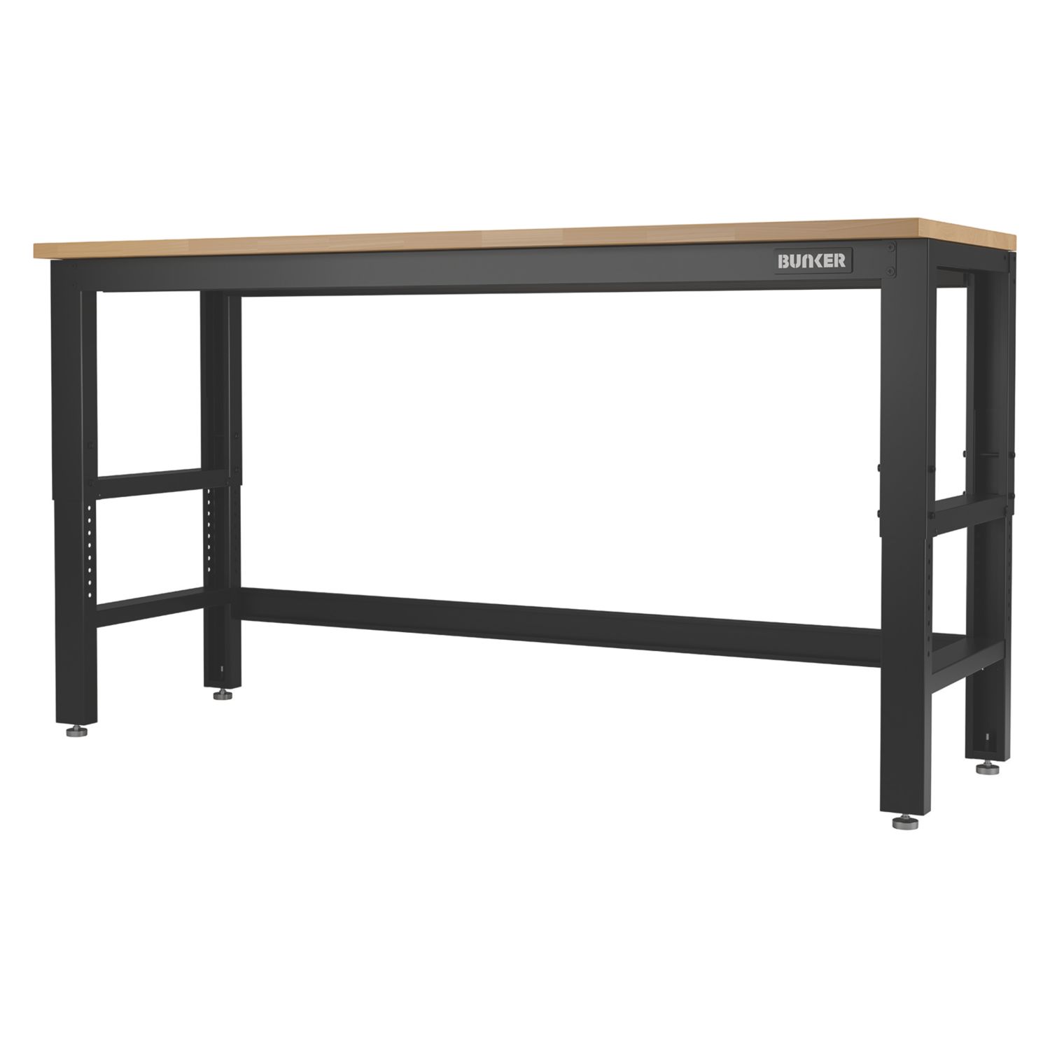 Bunker Workbench with Hardwood Worktop 1830mm x 610mm x 1065mm (764CN)