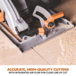 Evolution R185CCSL110 1200W 185mm  Electric Multi-Material Circular Saw 110V