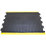 COBA Europe Bubblemat Anti-Fatigue Floor Middle Mat Black / Yellow 0.9m x 0.6m x 14mm