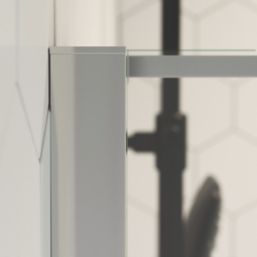 Aqualux Aquarius 6  Frameless Rectangular Sliding Shower Door 1200mm x 1900mm