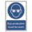Essentials  "Eye Protection Must Be Worn" Sign 210mm x 148mm