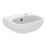 Ideal Standard i.life A Handbasin & Pedestal 1 Tap Hole 350mm