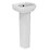Ideal Standard i.life A Handbasin & Pedestal 1 Tap Hole 350mm