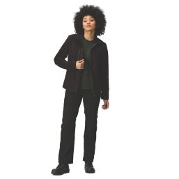 Regatta Honestly Made Womens Fleece Black Size 14