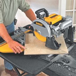 DeWalt D2400-GB 1600W  Electric Sliding Table Wet Tile Saw 240V