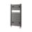 Towelrads 800mm x 400mm 1078BTU Black Flat  Towel Radiator
