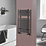 Towelrads Pisa Premium Towel Radiator 800mm x 400mm Black 1078BTU