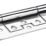 Smith & Locke Polished Chrome  Door Hinge 100mm x 42mm 2 Pack