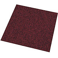 Abingdon Carpet Tile Division Fusion Carpet Tiles Red 20 Pack