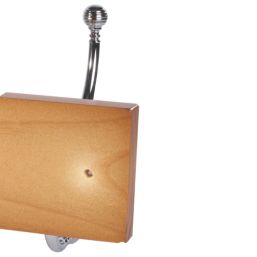 Essentials 4-Hook Rail Pine 458mm x 153mm