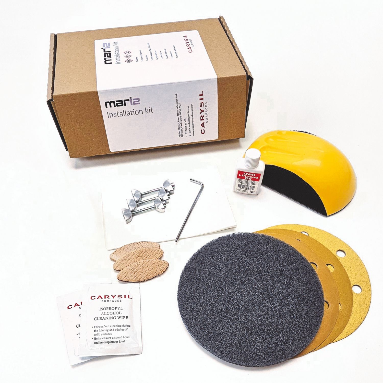 Mariz Worktop Installation Kit Single Joint (764YY)