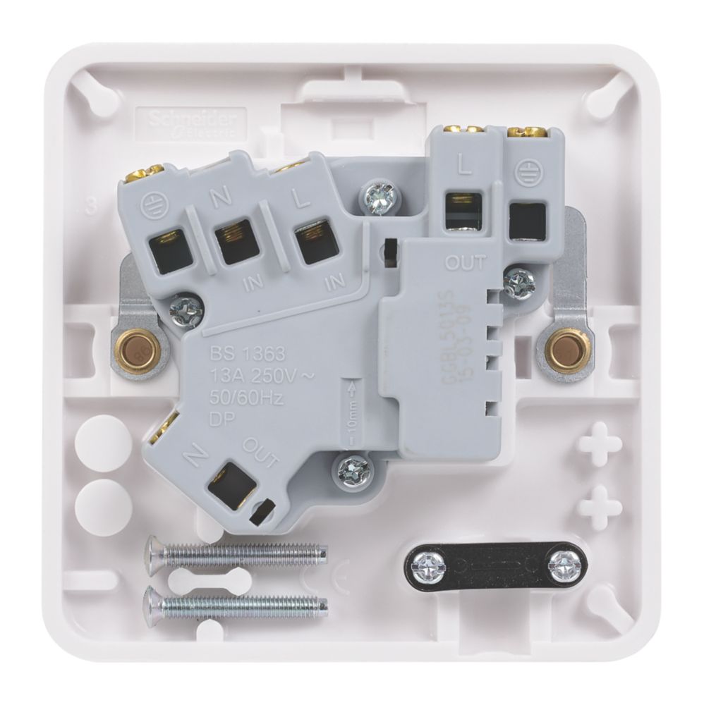 Schneider Lisse Switched Socket 2 Gang 13A GGBL3020NIS Price in UAE