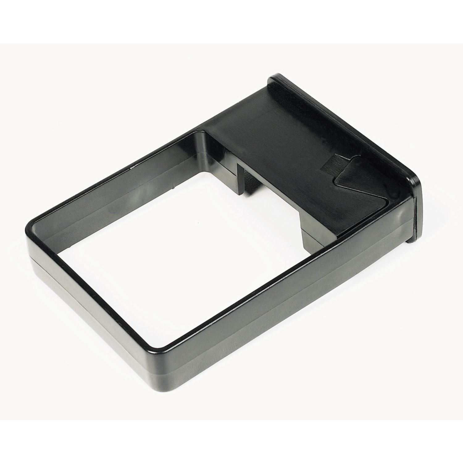 FloPlast Square Easyfit Pipe Clip Black 65mm 10 Pack (76558)