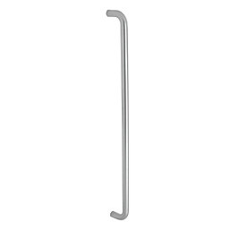 Eurospec Fire Rated D Pull Handle Satin Stainless Steel 19mm x 619mm