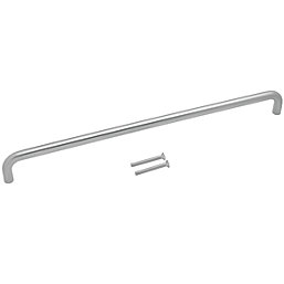 Eurospec Fire Rated D Pull Handle Satin Stainless Steel 19mm x 619mm