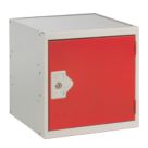 LinkLockers  Security Cube Locker 450mm x 450mm Red