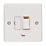 Crabtree Capital 13A Switched Fan Fused Spur with Neon White