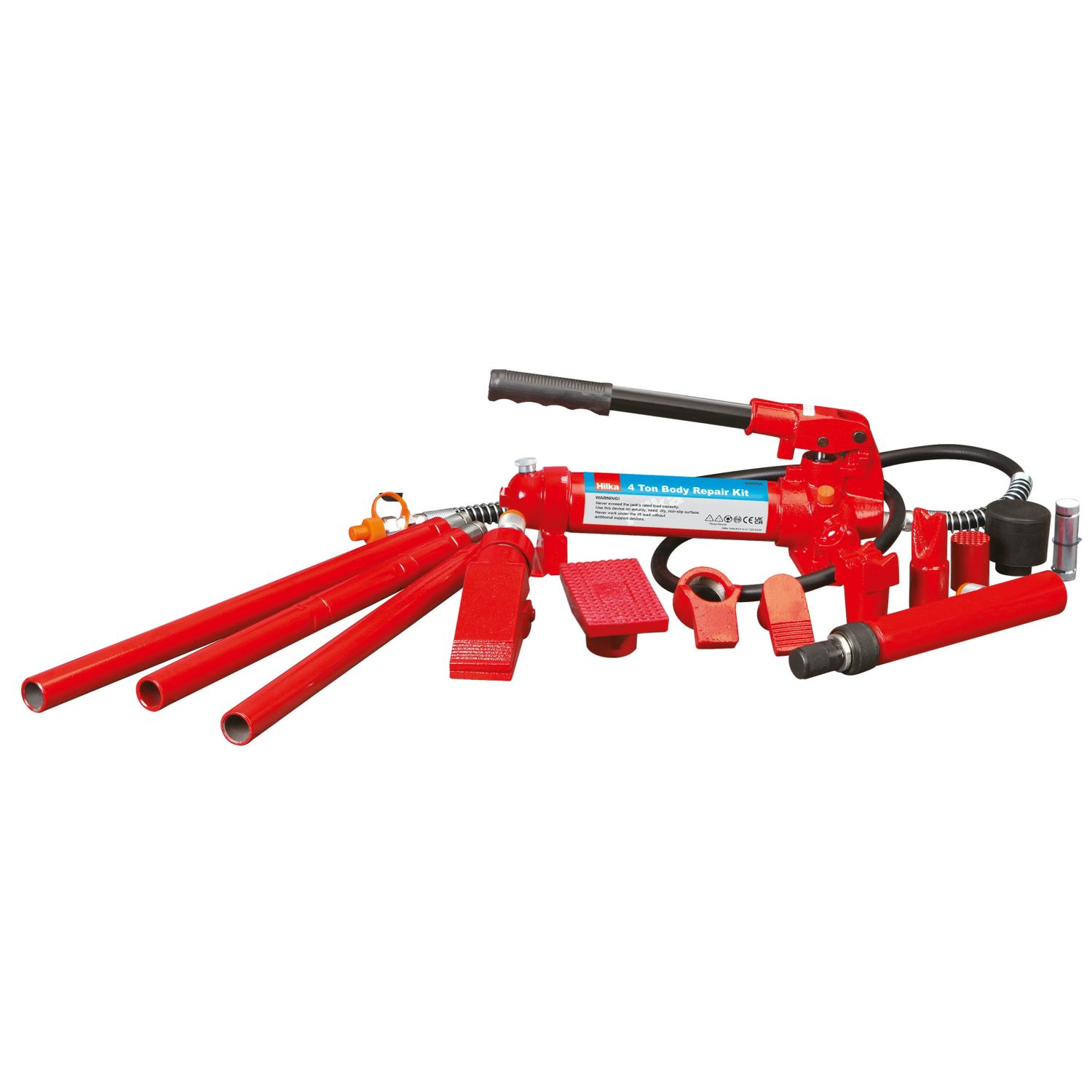 Hilka Pro-Craft Vehicle Body Repair Kit 4-Tonne (76592)