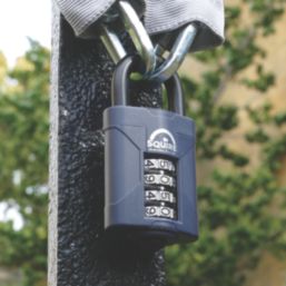 Squire  Water-Resistant  Combination  Padlock Blue 50mm