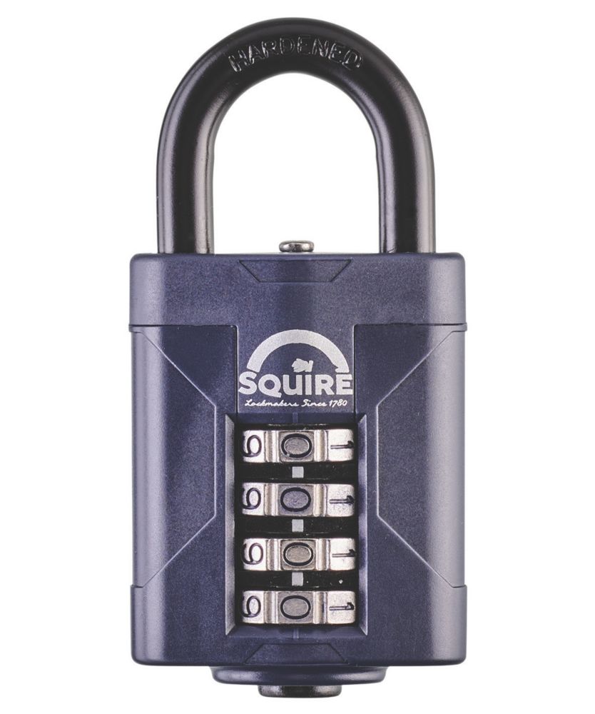 Combination padlock clearance