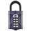 Squire  Water-Resistant  Combination  Padlock Blue 50mm