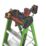 Little Giant Fibreglass 1.14m 4 Step Swingback A Frame Step Ladder