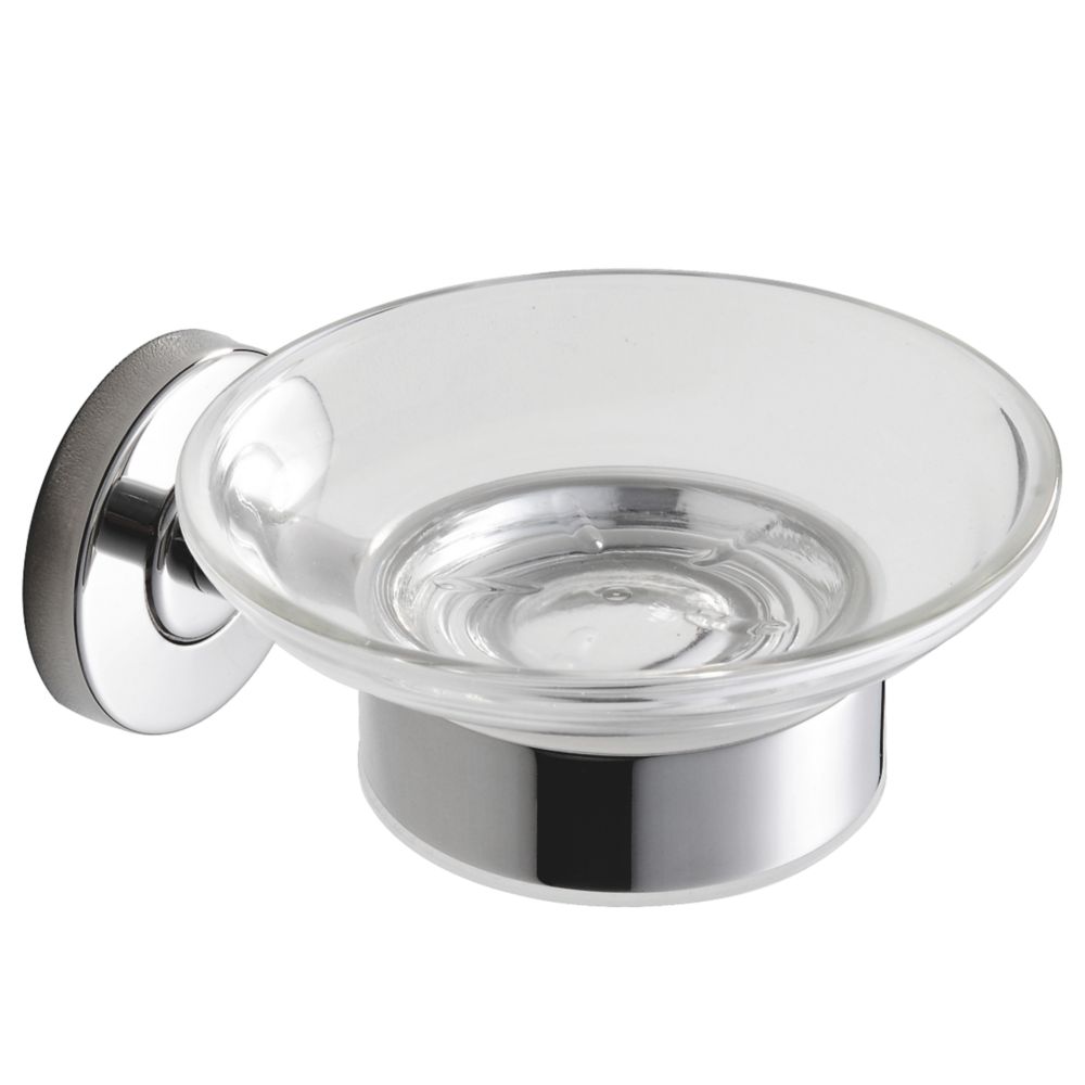 Medius Soap Dish Chrome Screwfix