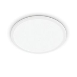Philips SuperSlim LED Ceiling Light IP44 White 15W 1500lm