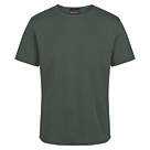 Regatta Pro Wicking Short Sleeve T-Shirt Dark Green Small 47" Chest