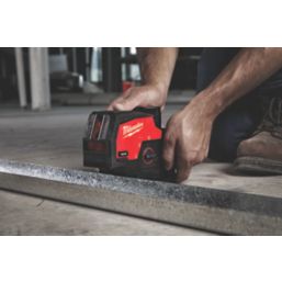 Milwaukee M12CLLP-0 12V Li-Ion RedLithium Green Self-Levelling Cross-Line Laser Level - Bare