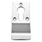 Eclipse Non Fire Rated Polished Stainless Steel Euro Profile Cylinder Pull 45mm