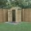Forest Beckwood 4' x 3' (Nominal) Apex Shiplap Timber Shed