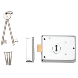 Smith & Locke  Rim Deadlock Polished Chrome 154mm x 107mm