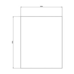 Laura Ashley Wicker Charcoal Self-Adhesive Glass Kitchen Splashback 600mm x 750mm x 6mm