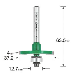 Trend  Bearing-Guided Biscuit Jointer Cutter 1/4" 4mm