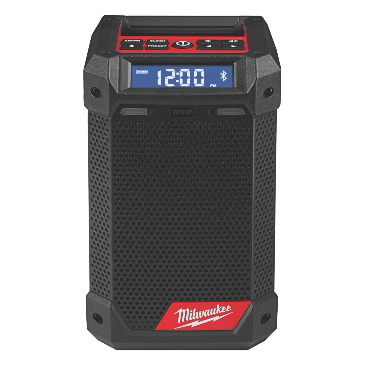 Milwaukee M12RCDAB+-0 230V or 12V DAB+ / AM / FM Radio Charger (765XH)