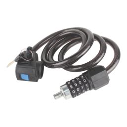 Smith Locke Plastic Steel Cable Lock 165mm x 12mm Screwfix