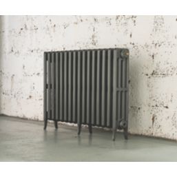 Arroll 660mm x 994mm 4258BTU Cast Grey Cast Iron 4 Column Radiator
