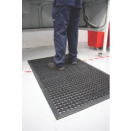 COBA Safety Works Floor Mat Black 1200mm x 800mm x 14mm