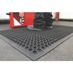 COBA Safety Works Floor Mat Black 1200mm x 800mm x 14mm