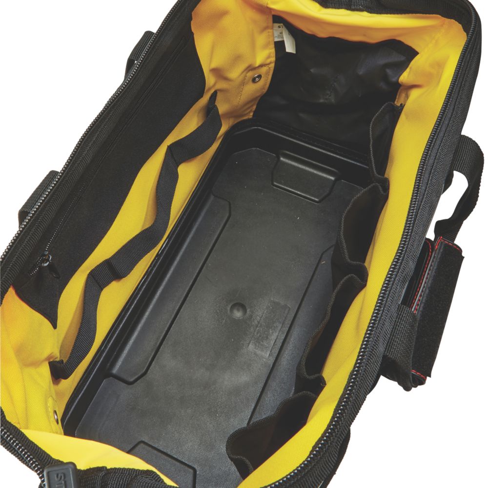 Stanley 518150M FatMax 18-inch Tool Bag, Black & Yellow