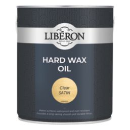 Liberon 2.5Ltr Clear Satin Water-Based Interior Wood Wax Oil