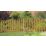 Forest Pale Picket  Fence Panels Golden Brown 6' x 3' Pack of 6
