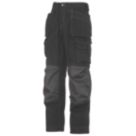 Snickers Rip Stop Floorlayer Trousers Grey / Black 31" W 32" L