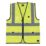 Scruffs  Hi-Vis Work Vest Yellow / Navy Large 50" Chest